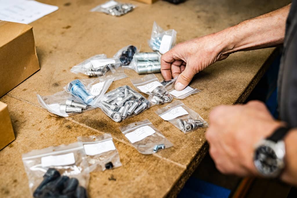 Voor één project alle onderdelen in een set: de aftelservice van Kobout 1