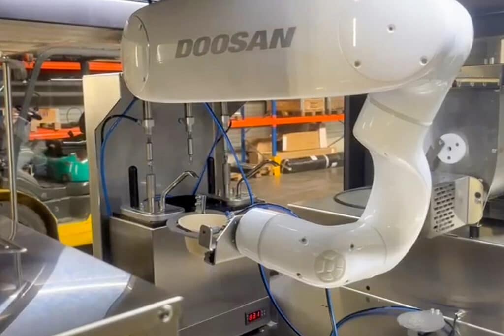 Cobotbarista en automatische pastamachine veroveren de wereld 1