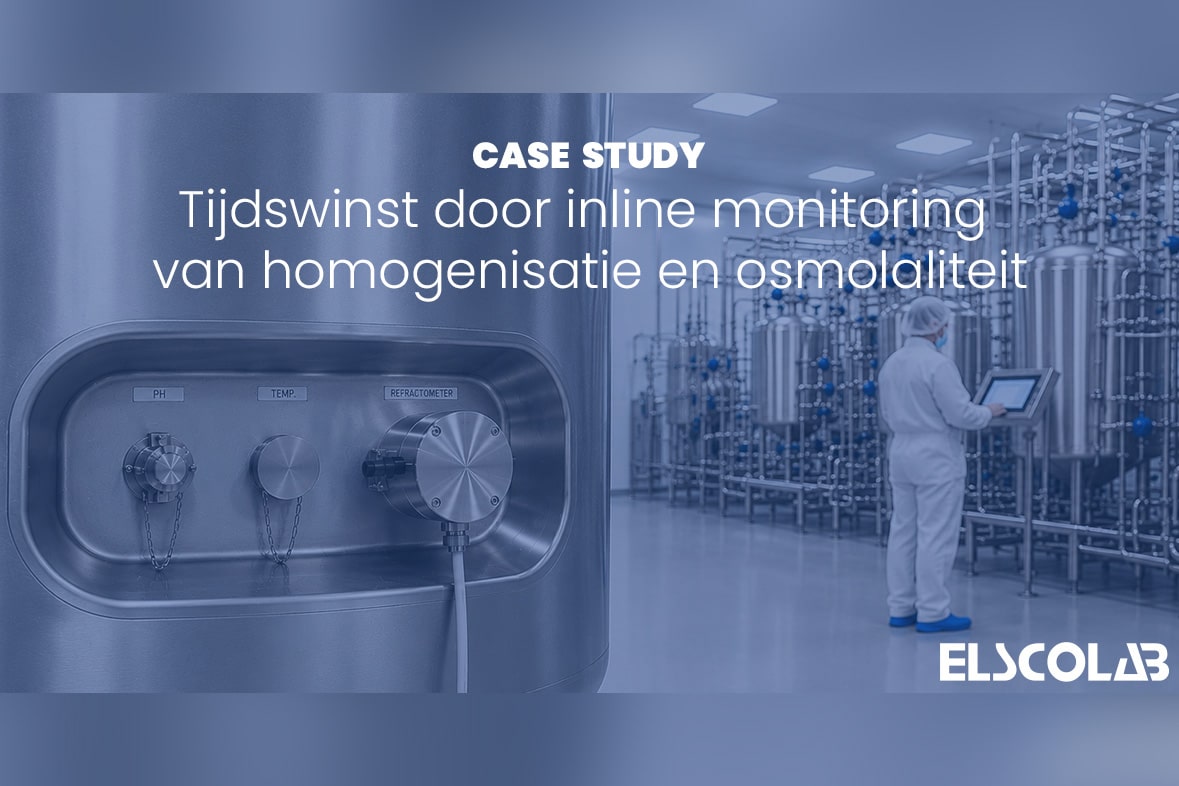 Case study: Tijdswinst door inline monitoring van homogenisatie en osmolaliteit 1