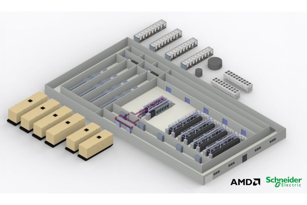 Schneider Electric en AMD brengen eerste Helios Platform Reference Design uit om de uitrol van AI-fabrieken te versnellen 1