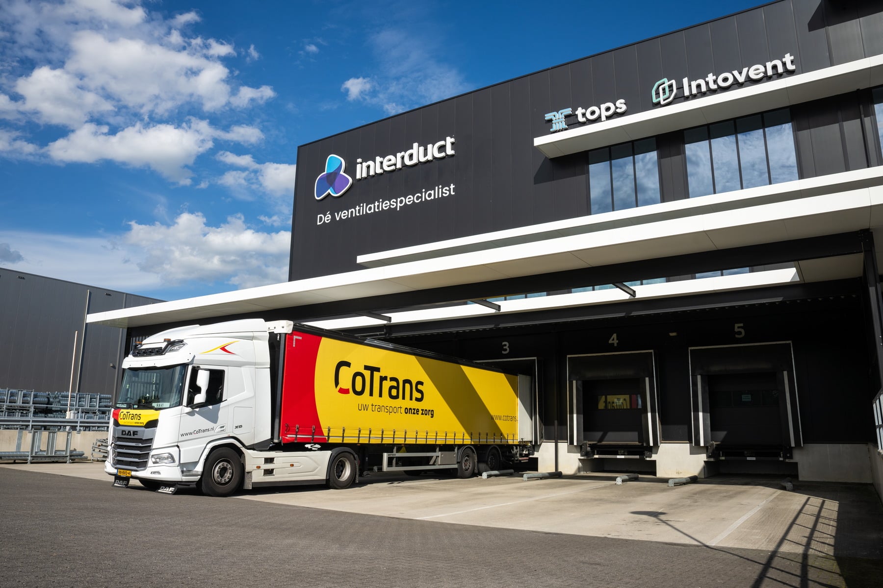 Interduct vertrouwt al 15 jaar op de logistieke kracht van CoTrans 1